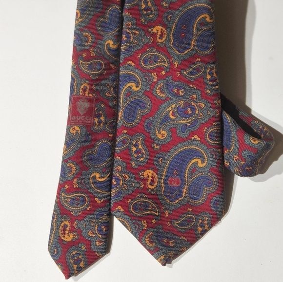 Gucci Vintage Silk Tie